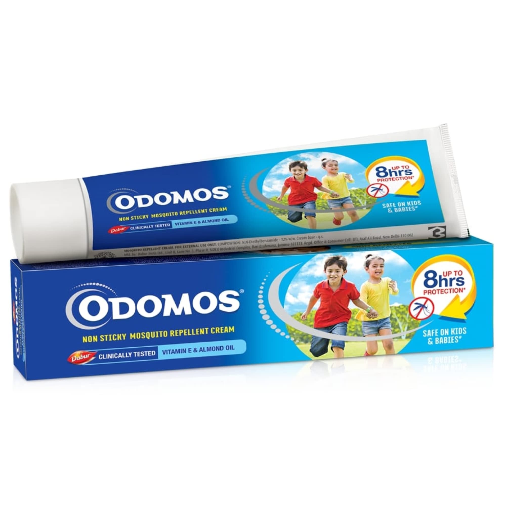 Dabur Odomos Non-Sticky Mosquito Repellent Cream 50g
